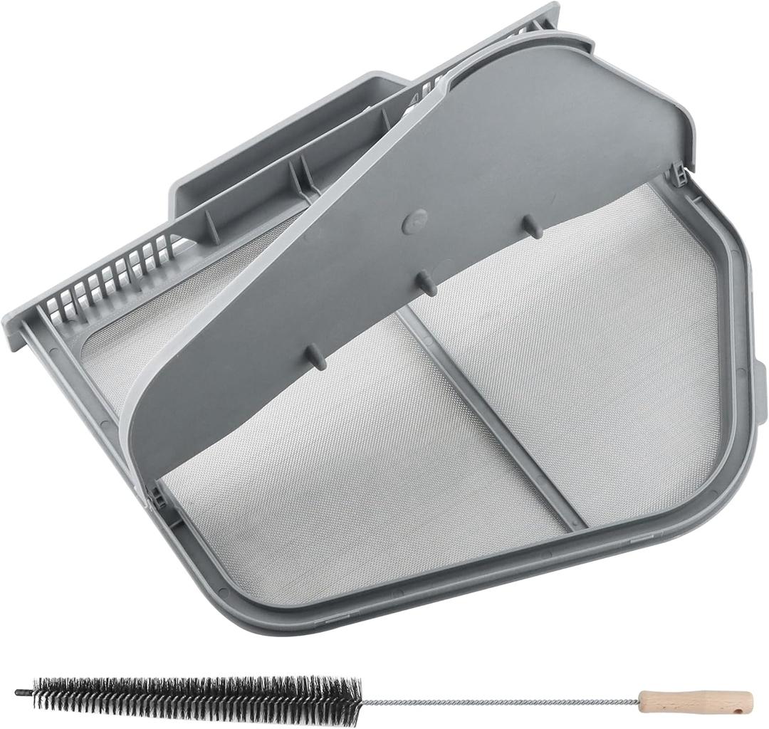 AMI PARTS DC97-16742A Dryer Lint Trap Replacement for Sam-sung Dryer, Upgraded stainless steel mesh with Vent Cleaner Brush,Replace DC61-03048A, AP5306681, PS4221839, DV45H7000EW/A2