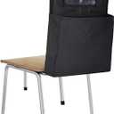 Lewtemi 1 Pcs Chair Back Pockets Storage School Seat Pockets Storage for Classrooms Desk Chair Organizer Without Name Tag, 18 x 17 Inch