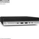 HP EliteDesk 800 G3 Mini Desktop Computer, Intel Quad-Core i5-6500 Business PC, 16GB DDR4 RAM, 256GB SSD, Keyboard&Mouse, WiFi, BT, Windows 11 Pro 