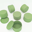 Candle Tins 4oz, 24-Pack Premium Matte Full Black 4 OZ Metal Candle Jars with Lids for Making Candles, Bulk Empty Candle Containers for Small Business 