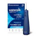 Waterpik Cordless Pulse Rechargeable Portable Water Flosser for Teeth, Gums, Braces Care and Travel with 2 Flossing Tips, Waterproof, ADA Accepted, WF-20 Blue, Packaging May Vary