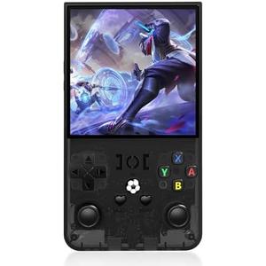R36MAX Retro Handheld Game Console, 4.0 inch Retro Gaming Console with 64GB Memory, Video Game Consoles with 4000mAh Battery and 30+ Emulators, Ink Black