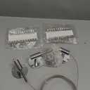 Hanging Wall Display Steel Wire Rod Set For Kids Arts Projects Crafts Organizer with Clips