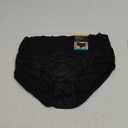 Bali Women's Brief Underwear, Passion For Comfort Women's Panties, Seamless Brief Underwear for Women (7, Black Lace)
