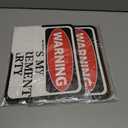 2 x Happy Retirement Party Decorations - 9PCS Signs, Retirement Gifts for Women & Men, Table Centerpieces Yellow Caution Logos on Door Windows Yard Garden Warning Retired Person On Premises Sign