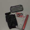 rubertyle Bike Water Bottle Holder with Mount | Fits Motorcycles, Strollers, Scooters, Wheelchairs | Waterproof Phone Bag | Mount Support More Bike Devices | Holds 3.6in Diameter Bottles (1, Black)