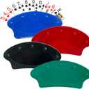 SEETOOOGAMES Card Holders for Playing Cards - Canasta Playing Card Games Holder for Kids Seniors - 4 Pack Mixed