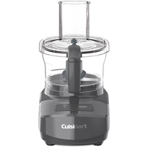 Cuisinart 7-Cup Sleek and Modern Design Food Processor with Two Easy Controls and Universal Blade for Chopping, Mixing, and Dough (Gray)