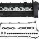 MITZONE Valve Cover with Gasket Bolts Compatible with 1996-1999 BMW 328is 328i 323is 528i Z3 M3 (004-077)
