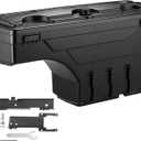GEARLAST Truck Bed Storage Box With Password Lock For 2015-2025 Ford F-150, Passenger Side, 30L, Black
