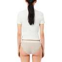 Lacoste womens Contrast Waist Cotton Stretch Briefs