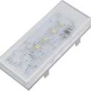 New W10515058 for Whirlpool Refrigerator Light,WPW10515058 Whirlpool Refrigerator Light,WRS325FDAM 04,W10522611 W10465957 PS11755867,Compatible WRS325FDAM04/02,Figure 5 for More