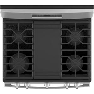 FireFly Home Stove Top Protector for General Electric GE Gas Range Stove Top, Custom Fit Ultra Thin Reusable Burner Splatter Spill Guard Protective Cover Liner - JGB660SPSS