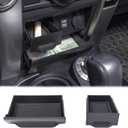 JDMCAR Storage Drawer Compatible with Toyota 4Runner Accessories 2014-2022 2023 2024 Center Console Organizer Storage Cubby Box Interior Accessories