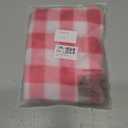 ASENKU Dog Sweater, Plaid Dogs Fleece Vest, Soft Comfortable Pet Pajamas, Warm Winter Puppy Shirt, Cold Weather Coat Jacket Pet Clothes for Small & Medium Dog Breeds