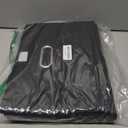 STOREONE Fabric Storage Cube Bins Foldable Organizer Container Collapsible Basket with Lids and Metal Handles, for Home, Bedroom, Closet (Black, 3 Pcs)