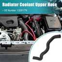 X AUTOHAUX 13291779 Radiator Coolant Inlet Hose for Chevrolet Cruze 2011 2012 2013 2014 2015 2016 Eco LT LTZ L LS 1.4L L4 - Gas Radiator Upper Hose