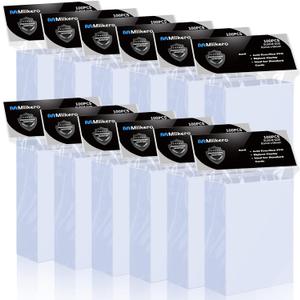 1200 Count Card Sleeves, Clear Baseball Card Sleeves, Soft Trading Card Sleeve Fit for MTG, TCG, Baseball Cards, Football Cards, Game Cards