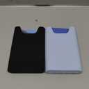 OUTXE 2 Pack Bogg Bag Phone Holder Compatible with All Bogg Bags, Silicone Cell Phone Holder Accessories for Bogg Bag, Black and Blue Phone Case Holder Insert for Simply Southern