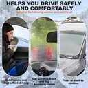 12v 200W Car Heater, Portable Car Heater and Defroster, Windshield Defogger, 12 Volt That Plugs Into Cigarette Lighter (Black)