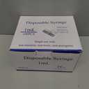 U-100 1ml 31 Gauge 5/16" Syringe, Individually Packed 100 PACK