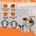 M60039 Mechanical Fuel Pump Automotive Replacement Compatible with Chevrolet, GMC Models
