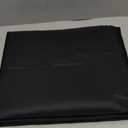 sancua 2 Pack Black Tablecloth 60 x 102 Inch, Rectangle 6 Feet Table Cloth - Stain and Wrinkle Resistant Washable Polyester Table Cover for Dining Tables, Buffet Parties and Camping