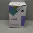 IMIPAW Automatic Cat Feeder, 3L Timed Dry Food Dispenser with Desiccant, Programmable Portion Control, Dual Power Backup, 10 Meals Daily, 15 Portions Per Meal, Suitable for Small Pets, Easy Setup (White)