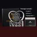 Ithmahco Christmas Crystal Gifts for Mom from Daughter Son, Mom Gifts from Daughters, Last Minute Christmas Presents for Moms, Sentimental Xmas Gift for Moms, Unique Crystal Gift for Mother Birthday