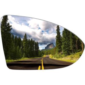 Passenger Side Mirror Replacement for Volkswagen VW Golf MK7, GTI, R, SportWagen, Alltrack, Jetta - Right Heated Mirrors Glass (Passenger Side (Right))