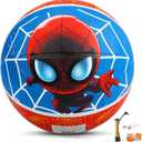 Kids Basketball Size 5 Youth Basketball 27.5" for Indoor Outdoor Play Games,Training Basketball for Beginner(Boys&Girls) (Red - Size 3 (22"))