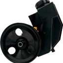Power Steering Pump with Pulley Reservoir Fit for Jeep Grand Cherokee Sport Utility L6 4.0L 1999-2004, 1999-2000 for Jeep Grand Cherokee Sport Utility V8 4.7L