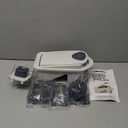 Mueller Pro-Series All-in-One, 12 Blade Mandoline Slicer for Kitchen, Food Chopper, Vegetable Slicer and Spiralizer, Cutter, Dicer, Grater, Kitchen Gadgets Sets with Container, White Sand/Gray (12 Blade, White Sand/Gray)