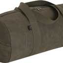 Rothco Waxed Canvas Shoulder Duffle Bag - 19 Inch, Olive Drab