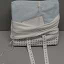 Threadmill Cotton Twin XL Sheet Set | 100% Cotton Sheets for Twin XL Size Bed | Solid Sateen Twin XL Bed Sheets Set with 16 Deep Pocket | Soft Breathable 3-Piece Cooling Sheets | Light Blue