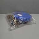 Blue Disc Swing for Kids with Monkey Bars, Replacement Swing for Swing Set for Backyard/Tree/Zipline, Green Disk Swing Seat with 5ft Adjustable Rope, Carabiner and 22in Strap