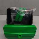 Pooper Scooper Swivel Bin & Rake with 100 Waste Bags, Dog Pooper Scooper with Bag Attachment for Large Medium Small Dogs, Poop Scooper with Lid for Lawn Yard Dog Kennel