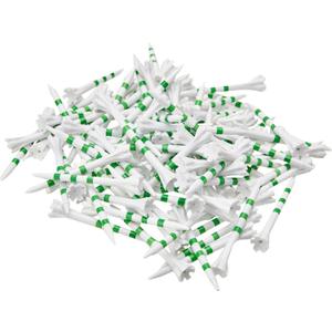 Champ Standard White with Green Stripes