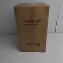 3 Inch King Memory Foam Mattress Topper, Ventilated Foam Topper with Cooling Cover, Mattress Pad with 18'' Deep Pocket, White