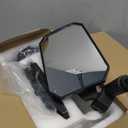 JOYTUTUS Mirrors Doors Off Compatible with 2018-2023 Wrangler JL/JLU & Gladiator JT, JL Side Mirrors with Ball Adapter, Wider View No Vibrate & Wobble (NOT FIT 2024 2025 Wrangler & Gladiator JT) (Black)