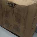 LASFIT Floor Mats for Dodge Ram 1500 2013-2018 & 1500 Classic 2019-2024 Quad Cab Bench Seat(Not for Bucket Seat & Vinyl Flooring), All Weather TPE Custom Fit Car Mats Floor Liners 1st & 2nd Row, Black