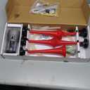 Dixie Air Horn Red - Dixieland Premium Full 12 Note Version with Installation Wire Kit and Button