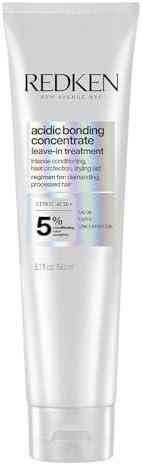 Redken Acidic Bonding Concentrate Leave In Conditioner For Damaged Hair - Hair Repair Treatment, Strengthens Weak Hair