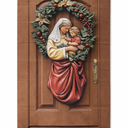 Virgin Mary and Baby Jesus Banner, Size 71 x 35