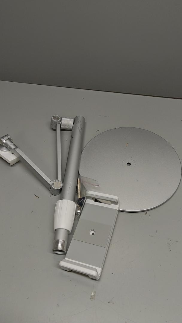 Phone Stand for Desk, Adjustable Height Cell Phone Stand, Foldable Phone Holder, Cell Phone Stand Holder for Office Home, Compatible with iPhone, Samsung Galaxy and All Phones 