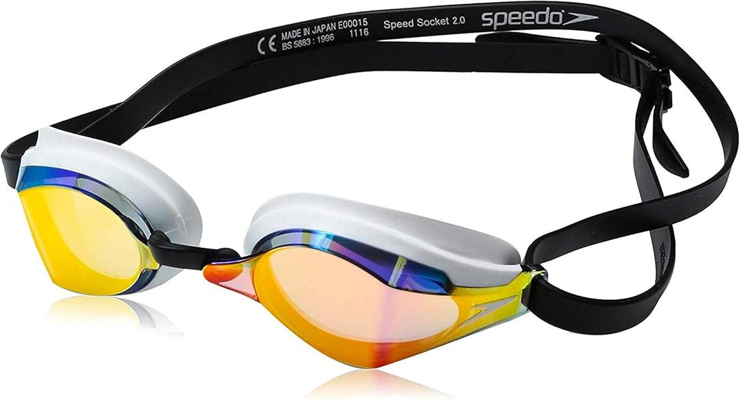 Speedo Speed Socket 2.0 Swim Goggle (Vapor Mirrored)