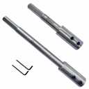 2PCS Forstner Drill bit Extension Kits, 4.5 "and 7" Long Forstner Drill bit Extensions, Suitable for 3/8 "Circular or Hexagonal Axes, Suitable for Processing Wooden Furniture, Wood, etc.