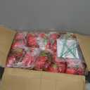 Jexine 240 Pcs Artificial Rose Flowers Bouquet Silk Realistic Flowers Bulk Centerpieces DIY Bride Fake Rose for Home Bridal Wedding Party Decorations(Red)