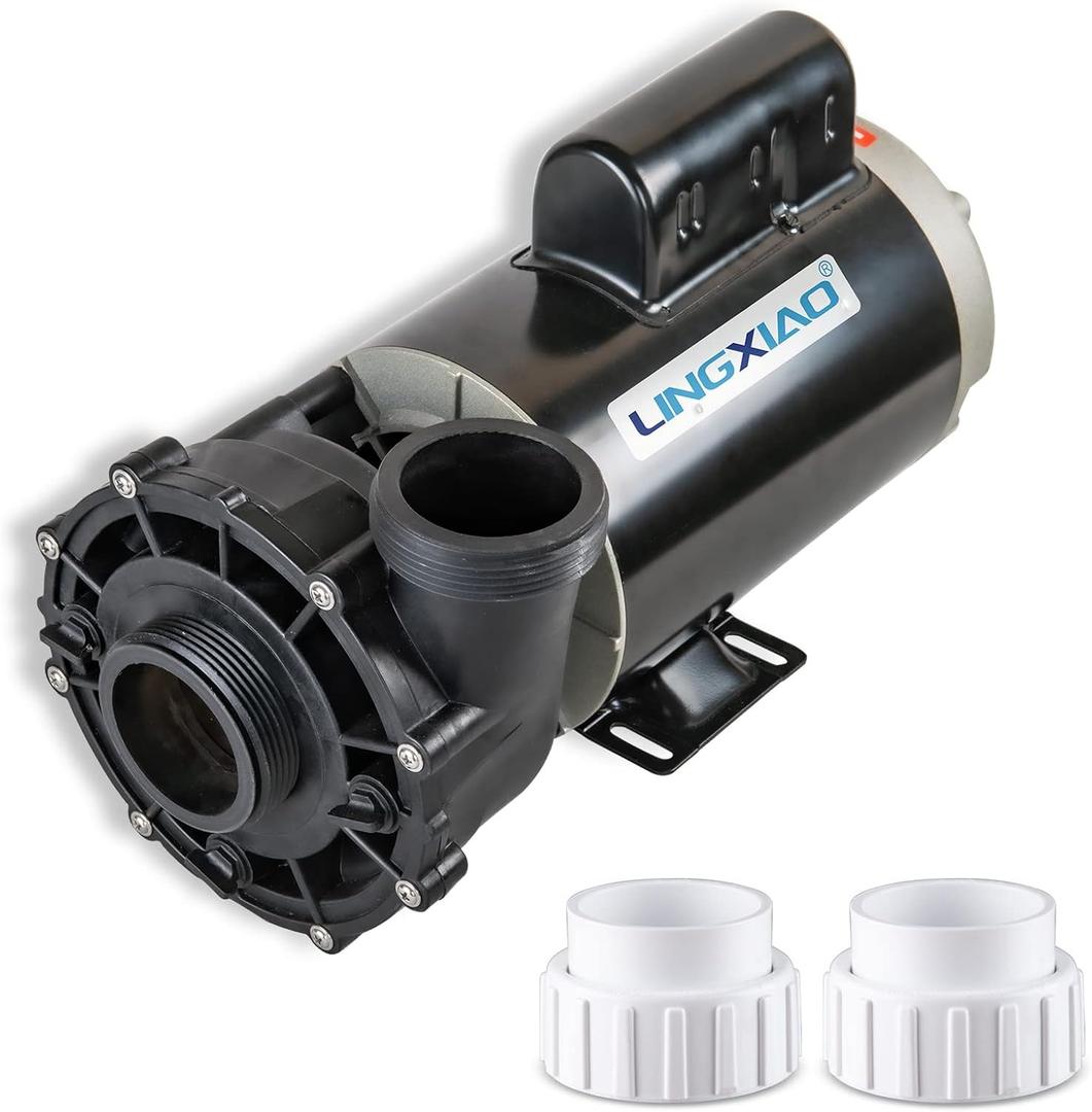 2 Speed Hot Tub SPA Pumps - 3HP SPA Pump - 56 Frame LX SPA Pump Motor 220-240V, 2" Port - (Mode: 56WUA300-II)