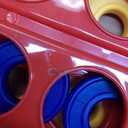 1.9 Feet Giant 4 in A Row Game, Jumbo 4-to-Score Connect Game Set for Kids & Adults Outdoor Yard, Lawn & Indoor Floor Play, Family Game Night & Party Board Games, Grand Birthday Easter Gifts